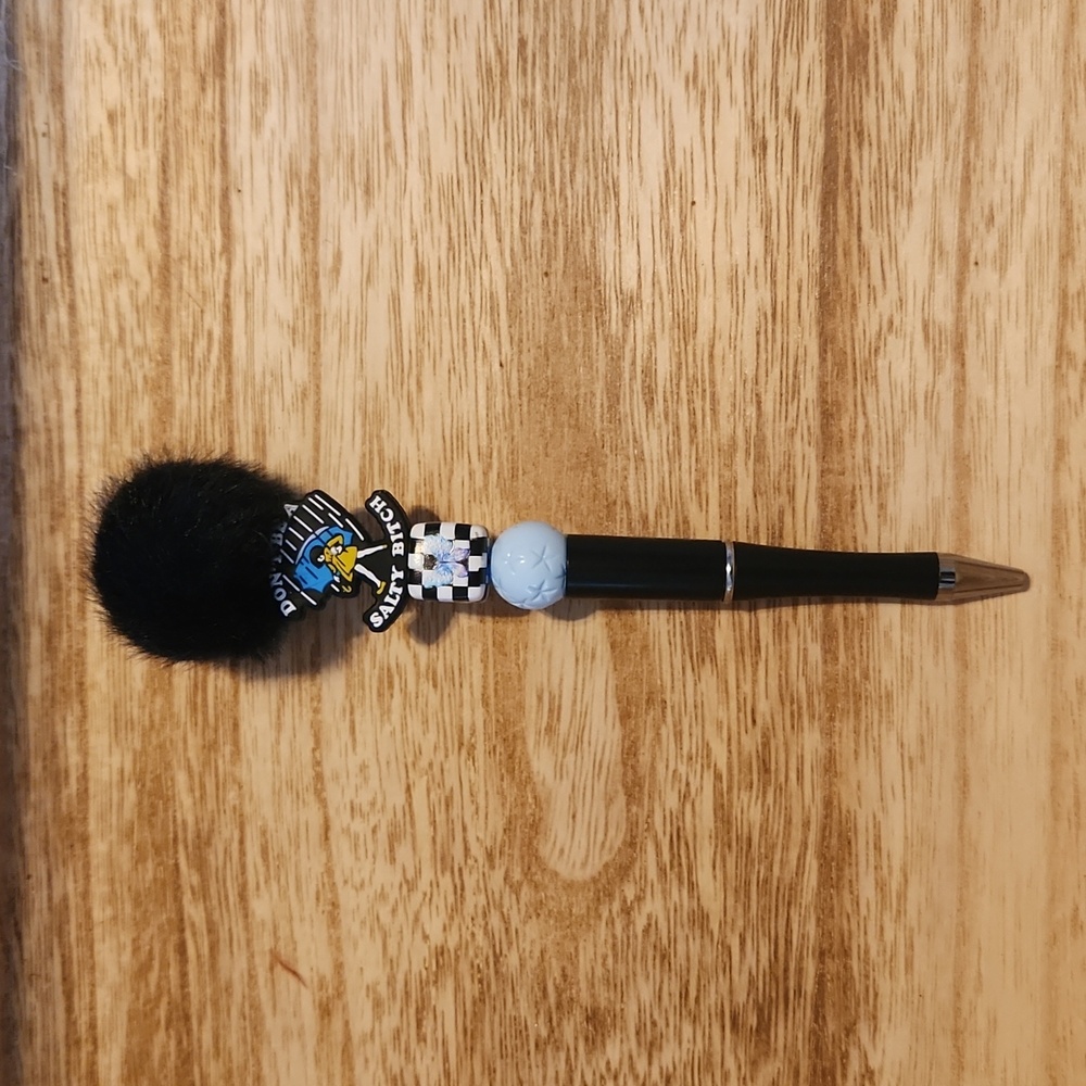 Beaded pen